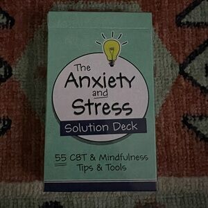 Anxiety & stress card deck